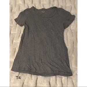 J. Crew vintage cotton T-shirt Gray